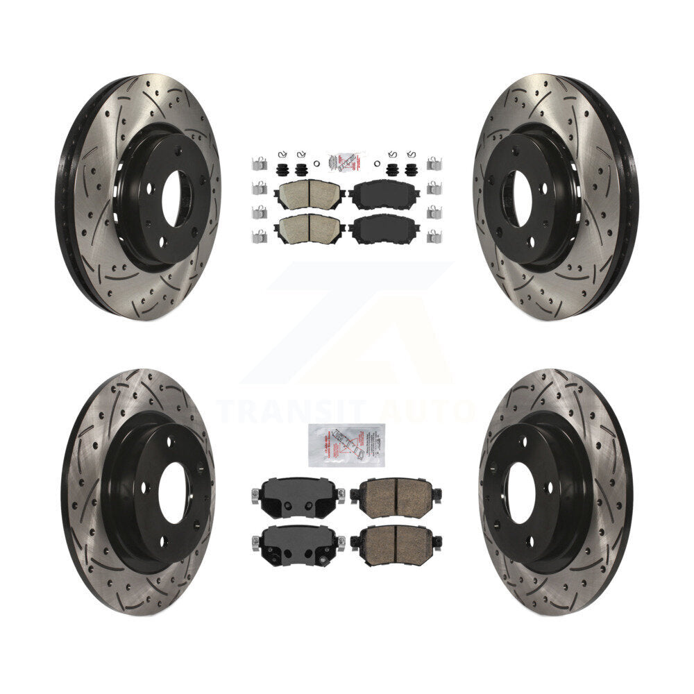 Transit Auto KDA-100772 Disc Brake Kit for 2019-2021 Mazda 6 - Front and Rear product image