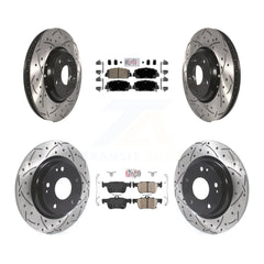 Transit Auto KDA-100775 Disc Brake Kit for 2017-2020 Honda Civic - Front and Rear product image