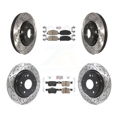 Transit Auto KDA-100779 Disc Brake Kit for 2017-2020 Honda Civic - Front and Rear product image