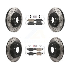Transit Auto KDA-100780 Disc Brake Kit for 2016-2021 Honda Civic - Front and Rear product image