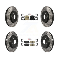 Transit Auto KDA-100787 Disc Brake Kit for 2010-2020 Chevrolet Malibu Limited, Chevrolet Impala, Chevrolet Malibu & more - Front and Rear product image