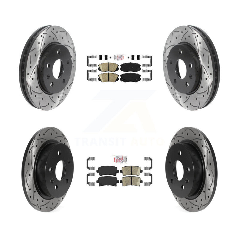 Transit Auto KDA-100794 Disc Brake Kit for 2013-2016 Chevrolet Malibu Limited, Chevrolet Malibu - Front and Rear product image
