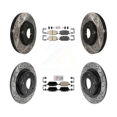 Transit Auto KDA-100797 Disc Brake Kit for 2016-2019 Chevrolet Malibu - Front and Rear product image