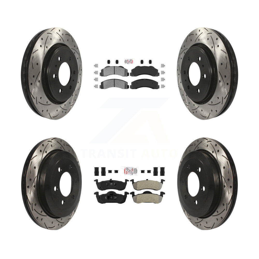 Transit Auto KDA-100803 Disc Brake Kit for 2010-2017 Ford Expedition, Lincoln Navigator - Front and Rear product image