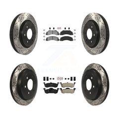Transit Auto KDA-100803 Disc Brake Kit for 2010-2017 Ford Expedition, Lincoln Navigator - Front and Rear product image