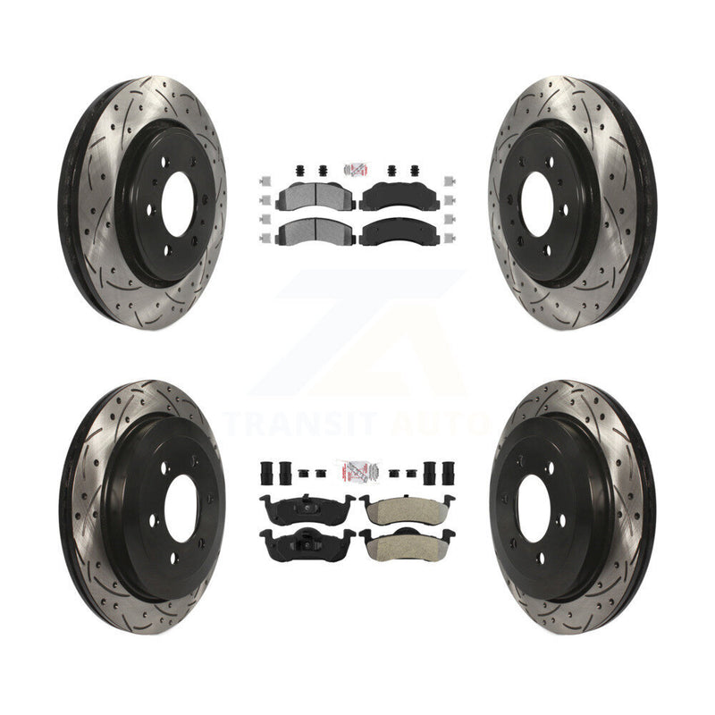 Transit Auto KDA-100803 Disc Brake Kit for 2010-2017 Ford Expedition, Lincoln Navigator - Front and Rear product image