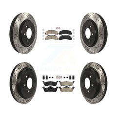 Transit Auto KDA-100804 Disc Brake Kit for 2010-2017 Ford Expedition, Lincoln Navigator - Front and Rear product image
