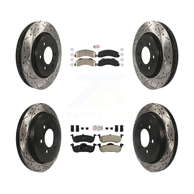 Transit Auto KDA-100804 Disc Brake Kit for 2010-2017 Ford Expedition, Lincoln Navigator - Front and Rear product image