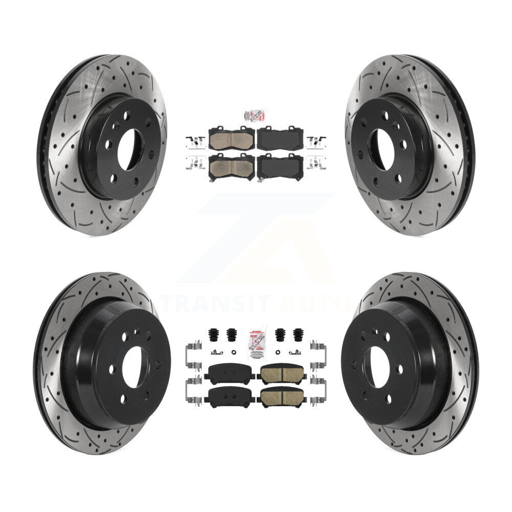 Transit Auto KDA-100805 Disc Brake Kit for 2015-2020 Chevrolet Colorado, GMC Canyon - Front and Rear product image