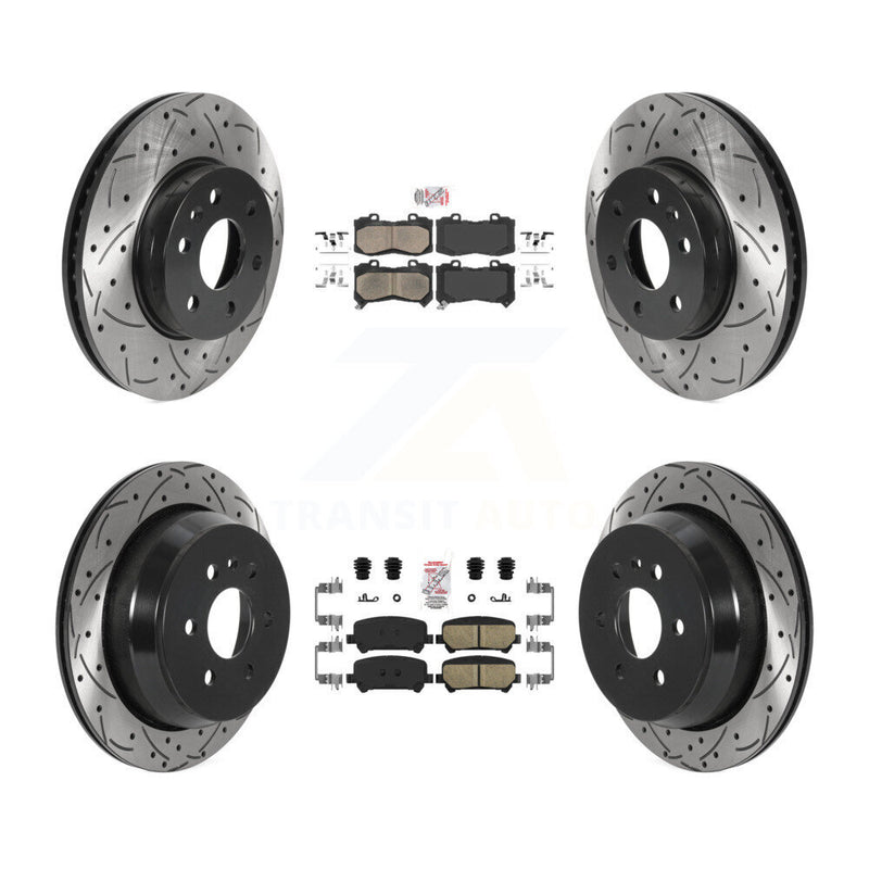 Transit Auto KDA-100805 Disc Brake Kit for 2015-2020 Chevrolet Colorado, GMC Canyon - Front and Rear product image