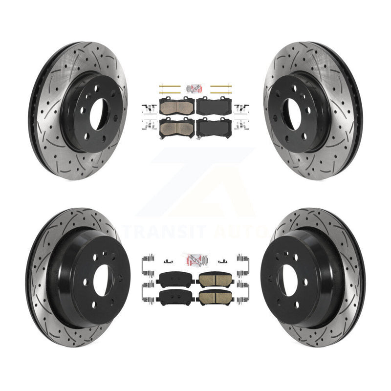 Transit Auto KDA-100808 Disc Brake Kit for 2015-2020 Chevrolet Colorado, GMC Canyon - Front and Rear product image