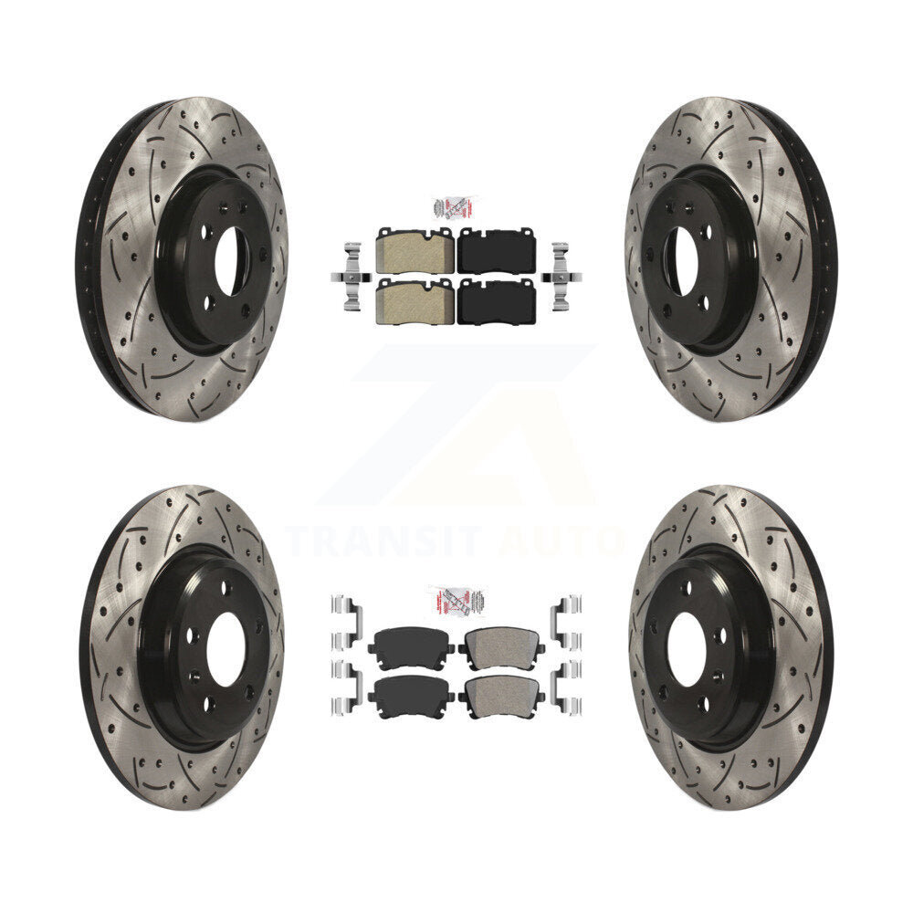 Transit Auto KDA-100818 Disc Brake Kit for 2016 Audi Q5 - Front and Rear product image