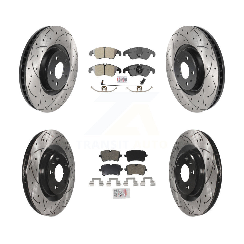 Transit Auto KDA-100819 Disc Brake Kit for 2014 Audi A6 - Front and Rear product image