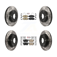 Transit Auto KDA-100823 Disc Brake Kit for 2012-2014 Honda Civic - Front and Rear product image