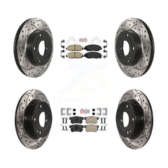 Transit Auto KDA-100824 Disc Brake Kit for 2012-2014 Honda Civic - Front and Rear product image