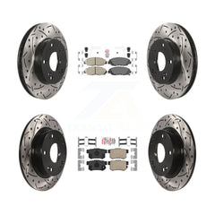 Transit Auto KDA-100826 Disc Brake Kit for 2012-2014 Honda Civic - Front and Rear product image