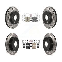 Transit Auto KDA-100827 Disc Brake Kit for 2012-2014 Honda Civic - Front and Rear product image