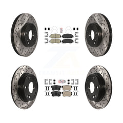 Transit Auto KDA-100829 Disc Brake Kit for 2006-2011 Acura CSX - Front and Rear product image