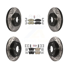 Transit Auto KDA-100831 Disc Brake Kit for 2006-2011 Acura CSX - Front and Rear product image