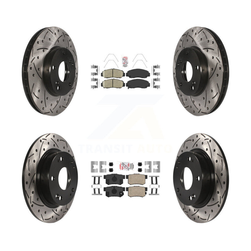 Transit Auto KDA-100831 Disc Brake Kit for 2006-2011 Acura CSX - Front and Rear product image