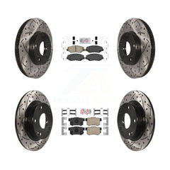 Transit Auto KDA-100834 Disc Brake Kit for 2013-2015 Honda Civic - Front and Rear product image