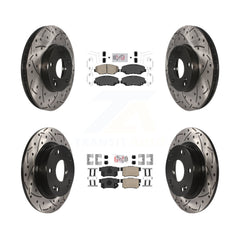Transit Auto KDA-100835 Disc Brake Kit for 2013-2015 Honda Civic - Front and Rear product image