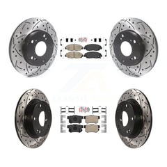 Transit Auto KDA-100838 Disc Brake Kit for 2006-2011 Honda Civic - Front and Rear product image