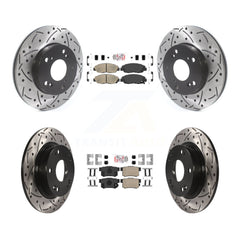 Transit Auto KDA-100839 Disc Brake Kit for 2006-2011 Honda Civic - Front and Rear product image