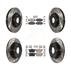 Transit Auto KDA-100840 Disc Brake Kit for 2006-2011 Acura CSX, Honda Civic - Front and Rear product image