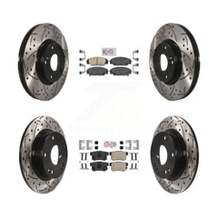 Transit Auto KDA-100841 Disc Brake Kit for 2006-2011 Acura CSX, Honda Civic - Front and Rear product image