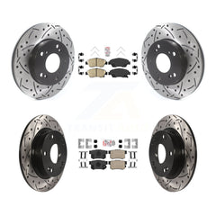 Transit Auto KDA-100847 Disc Brake Kit for 2009-2011 Honda Civic - Front and Rear product image