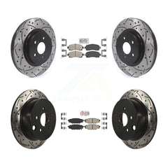 Transit Auto KDA-100848 Disc Brake Kit for 2017-2023 Subaru Crosstrek, Subaru Impreza - Front and Rear product image