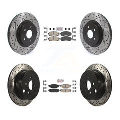Transit Auto KDA-100850 Disc Brake Kit for 2017-2023 Subaru Crosstrek, Subaru Impreza - Front and Rear product image