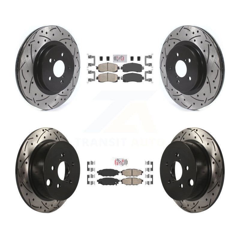 Transit Auto KDA-100850 Disc Brake Kit for 2017-2023 Subaru Crosstrek, Subaru Impreza - Front and Rear product image
