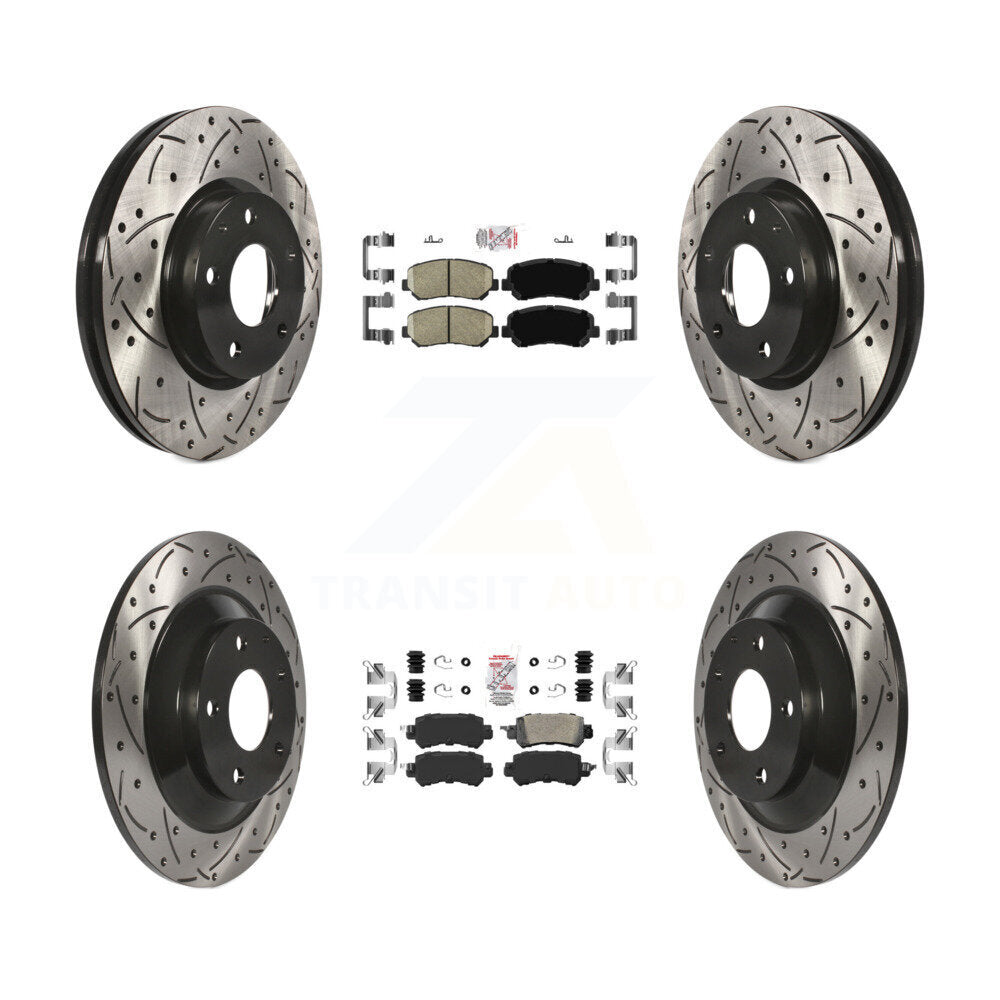 Transit Auto KDA-100852 Disc Brake Kit for 2013-2015 Mazda CX-5 - Front and Rear product image
