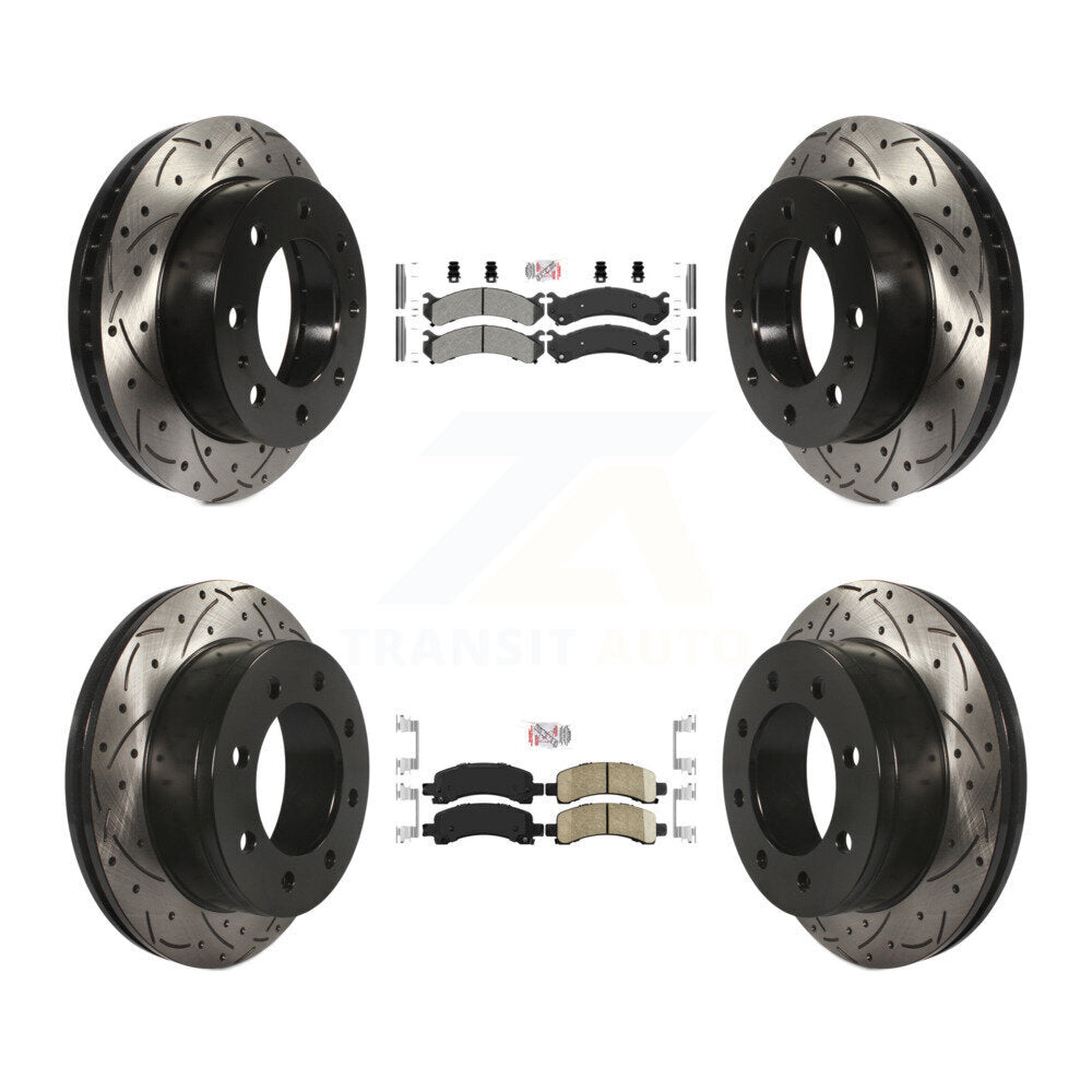 Transit Auto KDA-100868 Disc Brake Kit for 2006-2018 Chevrolet Express 2500, GMC Savana 2500 - Front and Rear product image