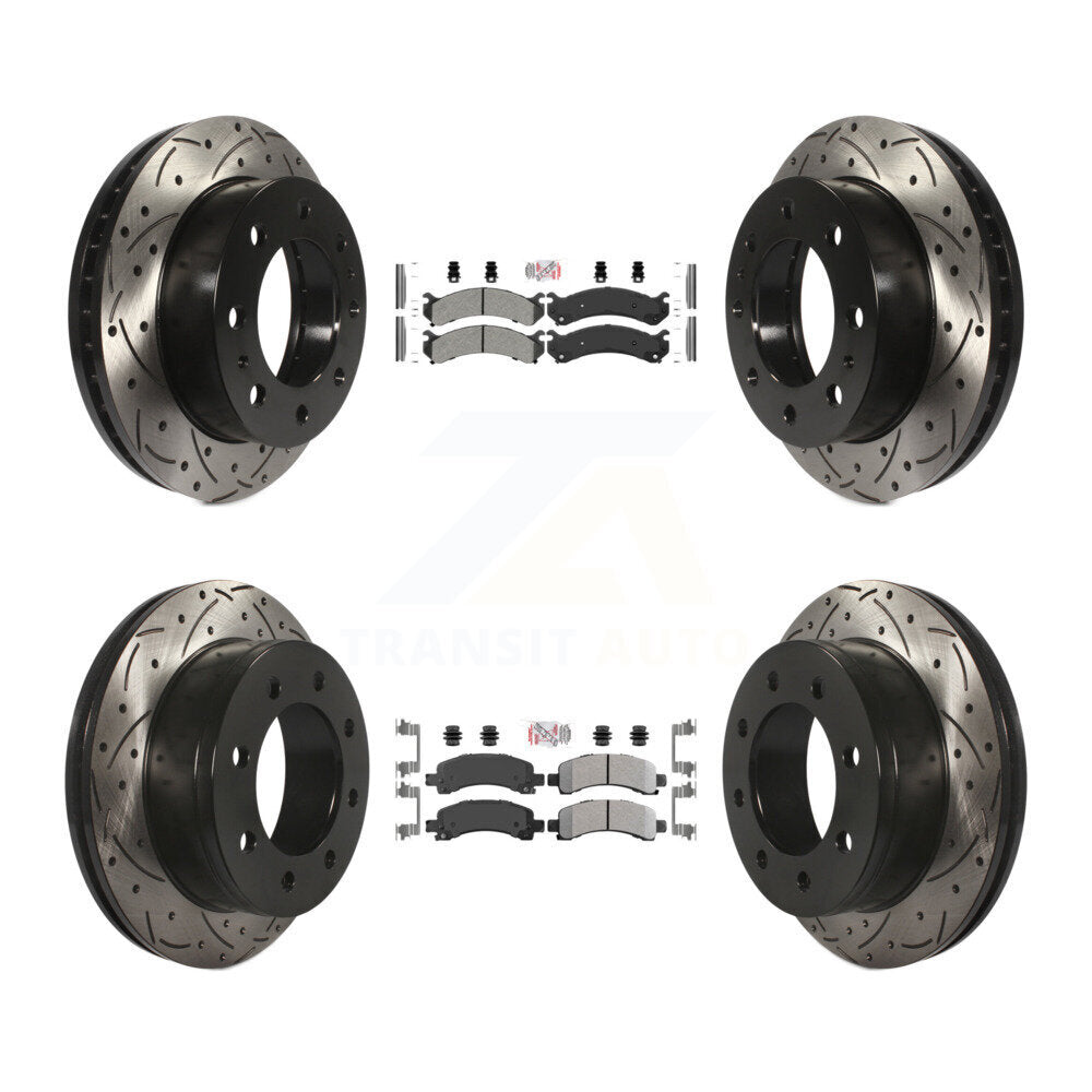 Transit Auto KDA-100869 Disc Brake Kit for 2006-2018 Chevrolet Express 2500, GMC Savana 2500 - Front and Rear product image