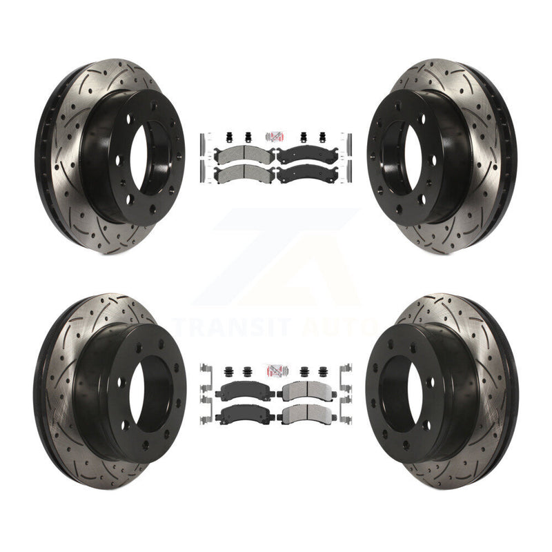 Transit Auto KDA-100869 Disc Brake Kit for 2006-2018 Chevrolet Express 2500, GMC Savana 2500 - Front and Rear product image