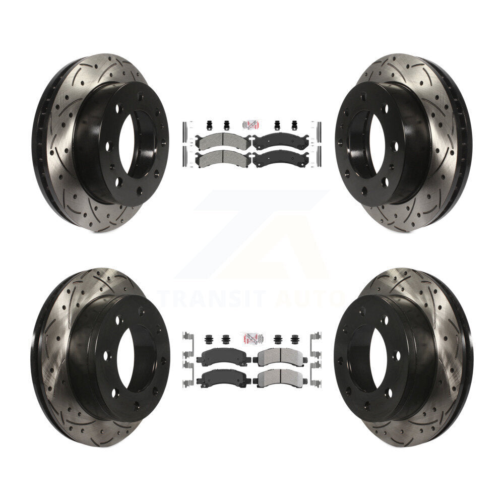 Transit Auto KDA-100871 Disc Brake Kit for 2003-2010 Chevrolet Express 2500, GMC Savana 2500 - Front and Rear product image