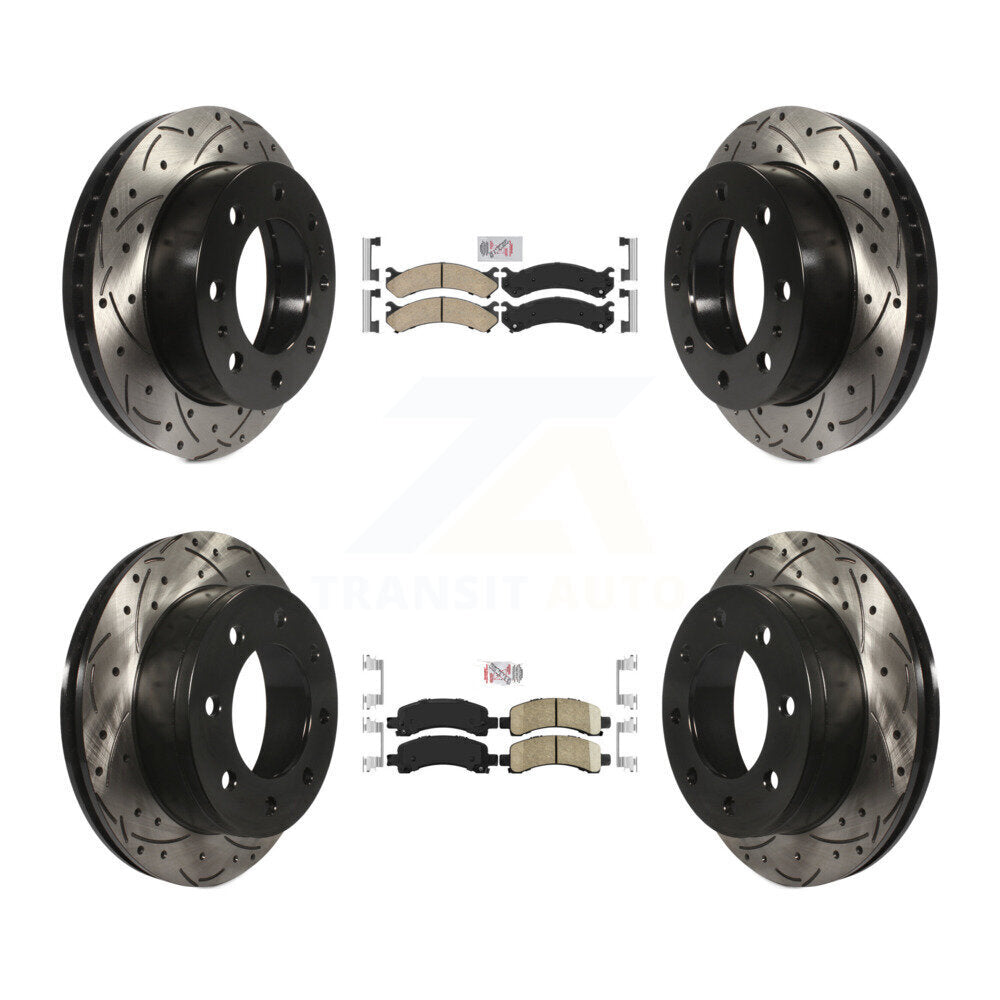Transit Auto KDA-100872 Disc Brake Kit for 2003-2010 Chevrolet Express 2500, GMC Savana 2500 - Front and Rear product image