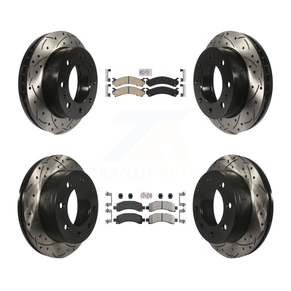 Transit Auto KDA-100873 Disc Brake Kit for 2003-2010 Chevrolet Express 2500, GMC Savana 2500 - Front and Rear product image