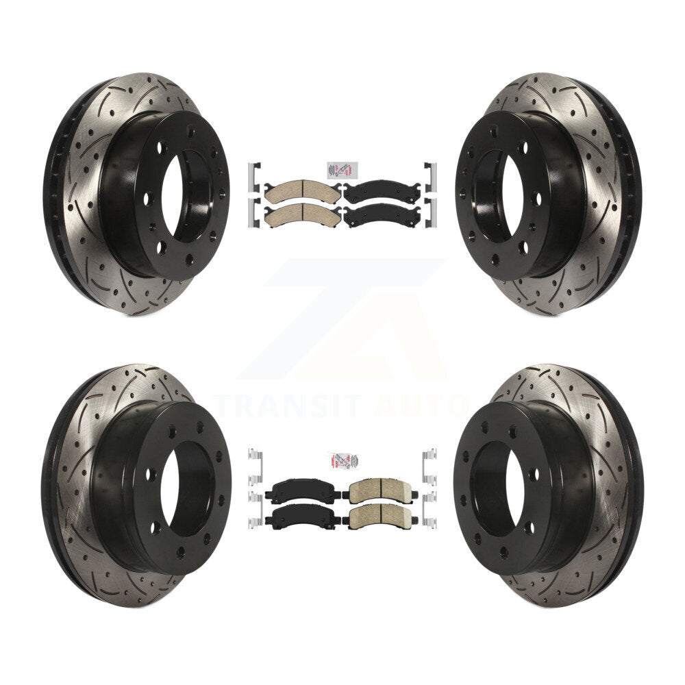 Transit Auto KDA-100874 Disc Brake Kit for 2006-2018 Chevrolet Express 2500, GMC Savana 2500 - Front and Rear product image