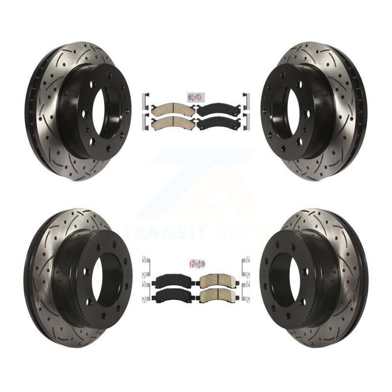 Transit Auto KDA-100874 Disc Brake Kit for 2006-2018 Chevrolet Express 2500, GMC Savana 2500 - Front and Rear product image