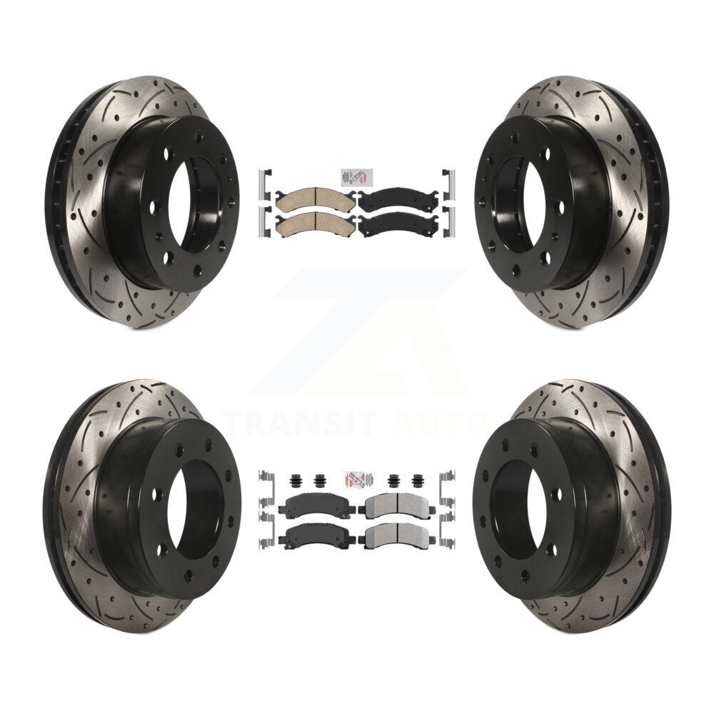 Transit Auto KDA-100875 Disc Brake Kit for 2006-2018 Chevrolet Express 2500, GMC Savana 2500 - Front and Rear product image