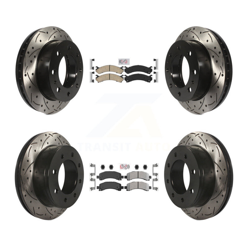 Transit Auto KDA-100875 Disc Brake Kit for 2006-2018 Chevrolet Express 2500, GMC Savana 2500 - Front and Rear product image