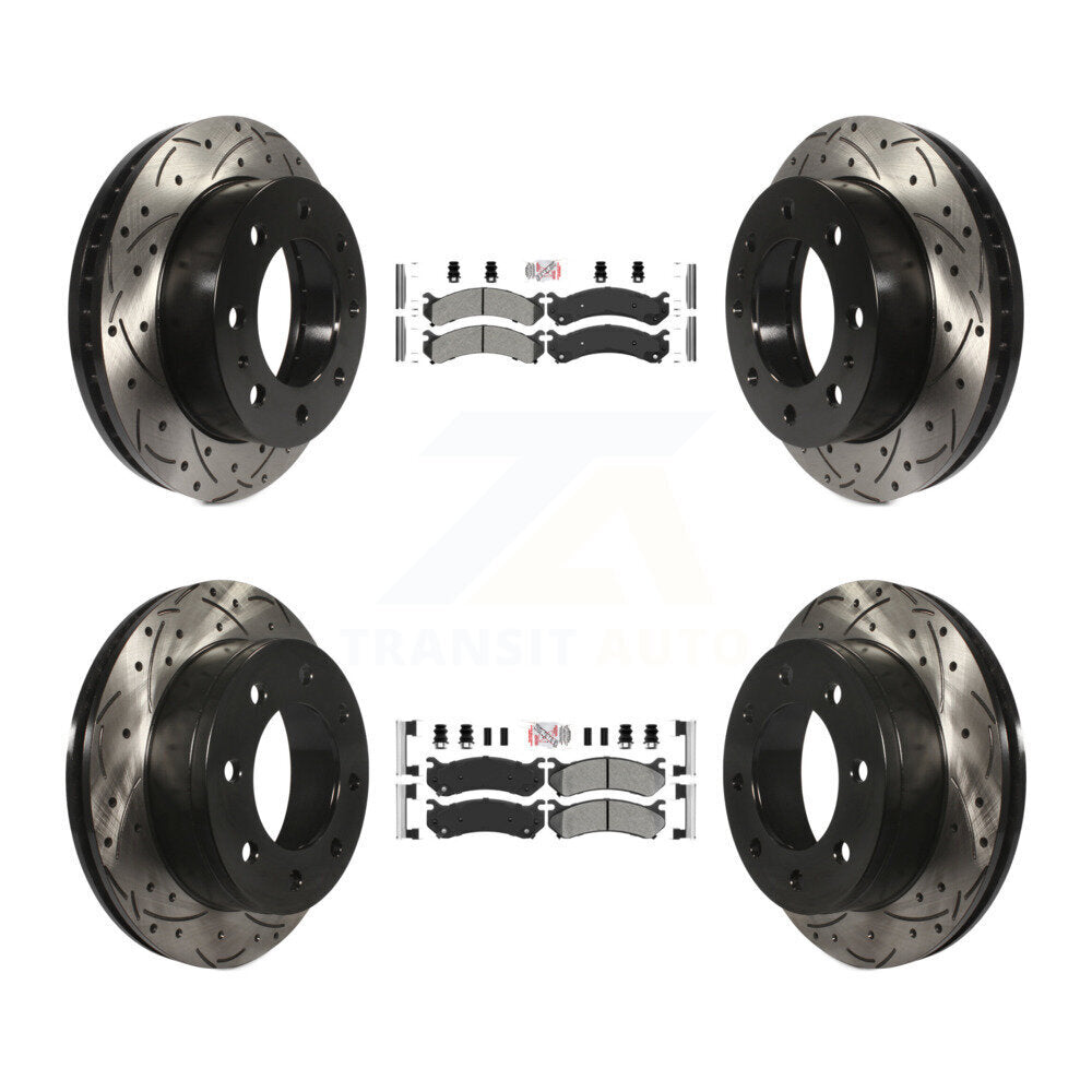 Transit Auto KDA-100880 Disc Brake Kit for 1999-2009 Chevrolet Silverado 1500 HD Classic, Chevrolet Suburban 2500, GMC Sierra 1500 HD Classic & more - Front and Rear product image
