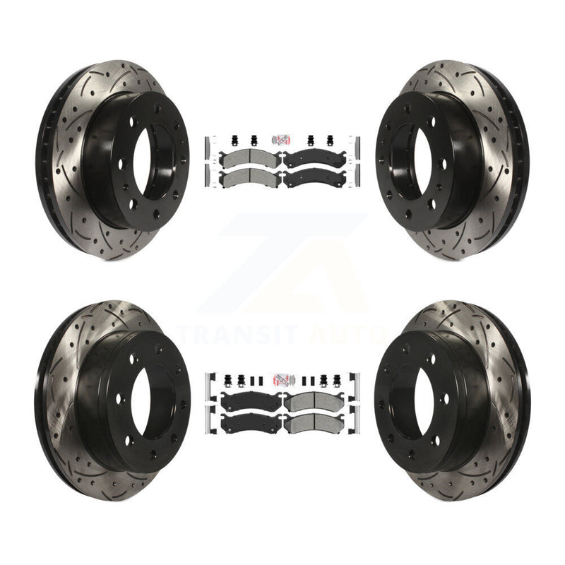 Transit Auto KDA-100880 Disc Brake Kit for 1999-2009 Chevrolet Silverado 1500 HD Classic, Chevrolet Suburban 2500, GMC Sierra 1500 HD Classic & more - Front and Rear product image