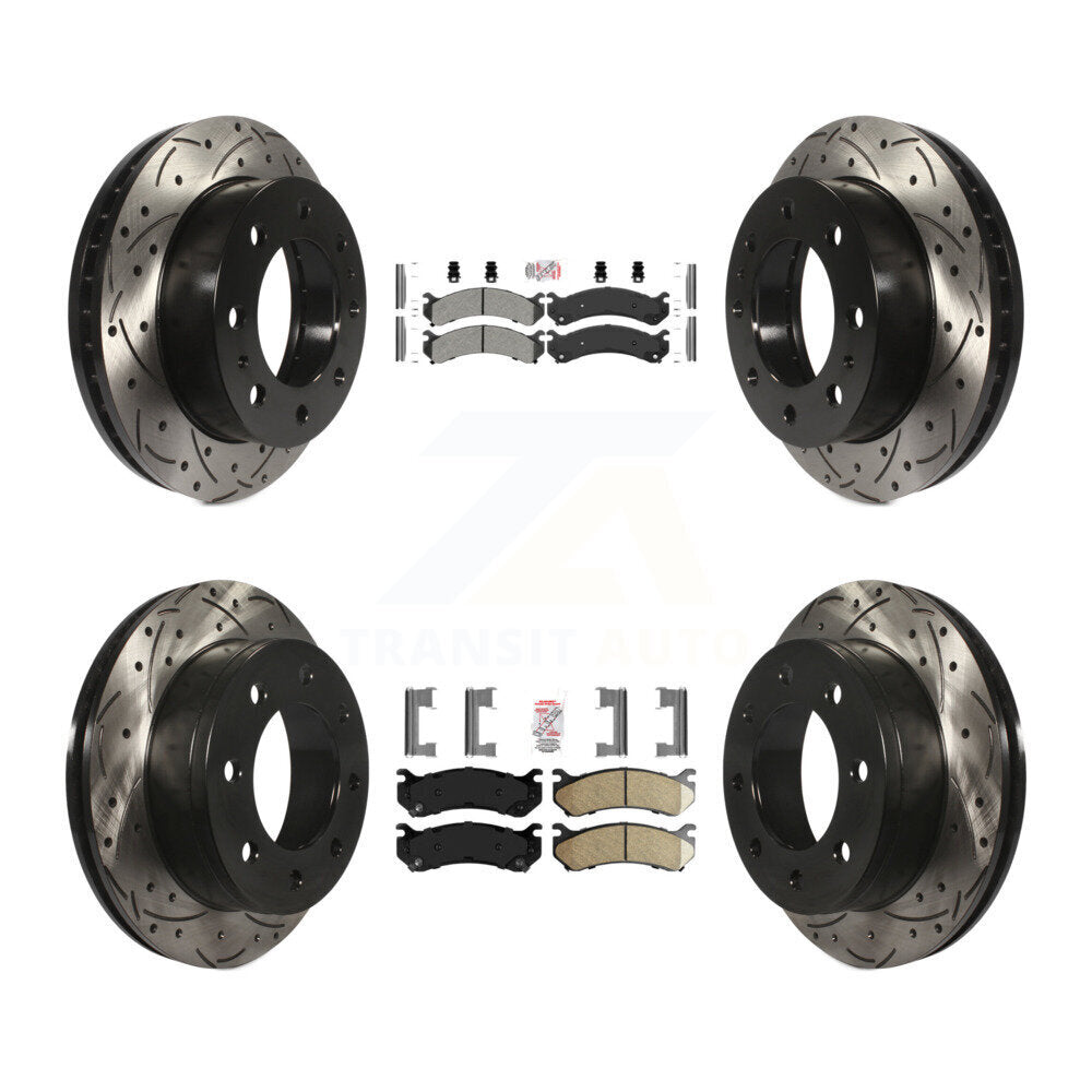 Transit Auto KDA-100881 Disc Brake Kit for 1999-2009 Chevrolet Silverado 1500 HD Classic, Chevrolet Suburban 2500, GMC Sierra 1500 HD Classic & more - Front and Rear product image