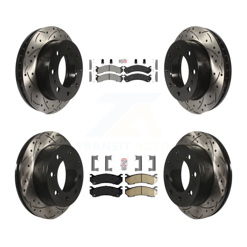 Transit Auto KDA-100881 Disc Brake Kit for 1999-2009 Chevrolet Silverado 1500 HD Classic, Chevrolet Suburban 2500, GMC Sierra 1500 HD Classic & more - Front and Rear product image