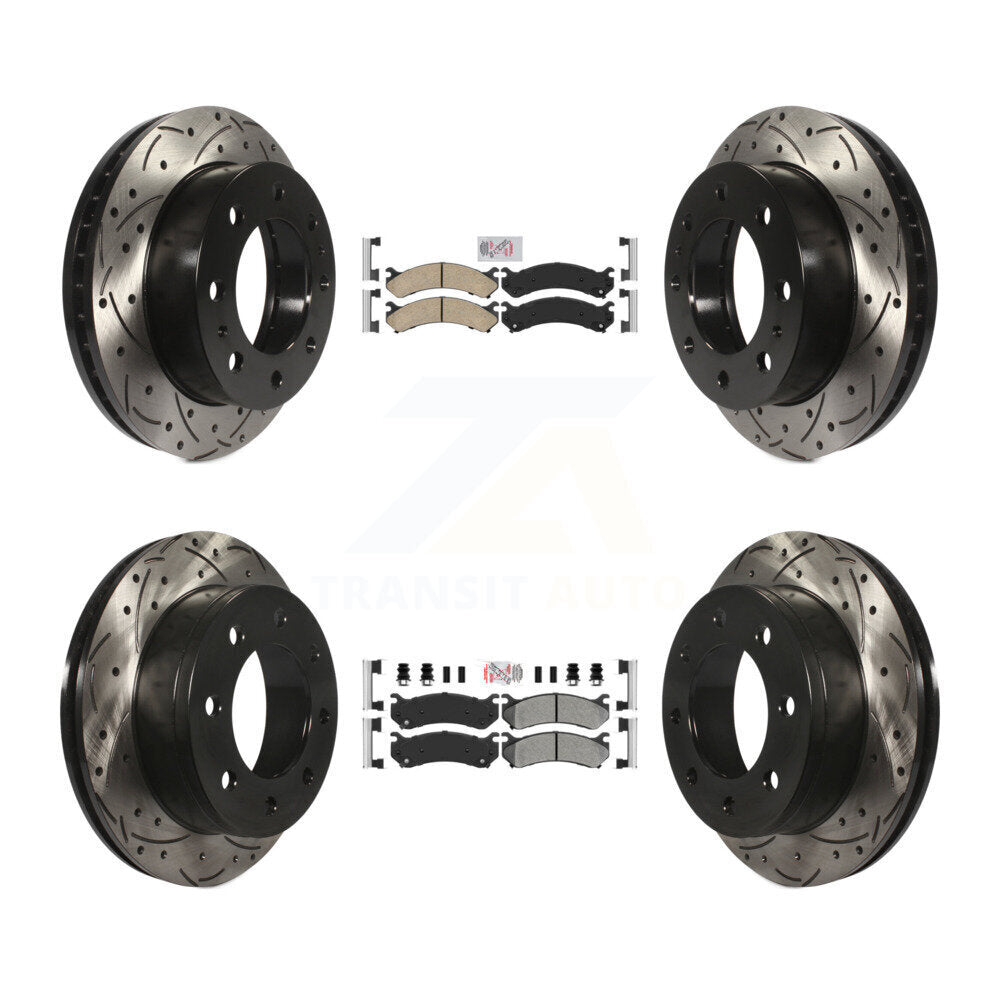 Transit Auto KDA-100882 Disc Brake Kit for 1999-2009 Chevrolet Silverado 1500 HD Classic, Chevrolet Suburban 2500, GMC Sierra 1500 HD Classic & more - Front and Rear product image